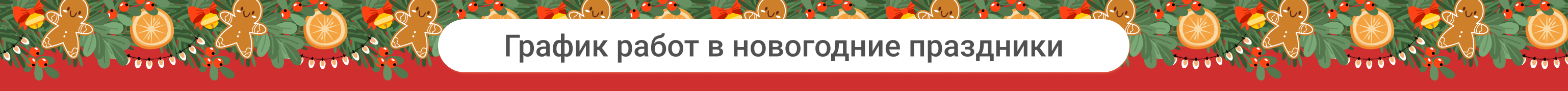 График работы Новогодние праздники 2026