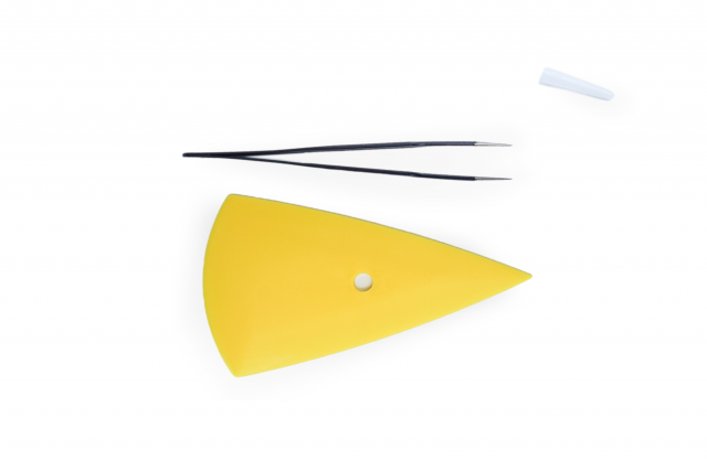 Набор инструментов Nimbase (пинцет прямой, ракель контурный), 2 предмета