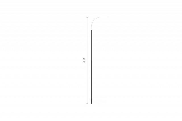 Флагшток Флекс без основания