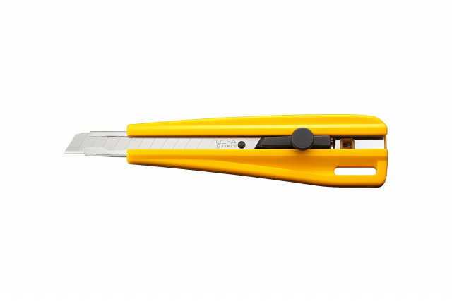 Нож OLFA OL-300 с винтовым фиксатором (лезвие 9 мм, 60°, сегментированное)