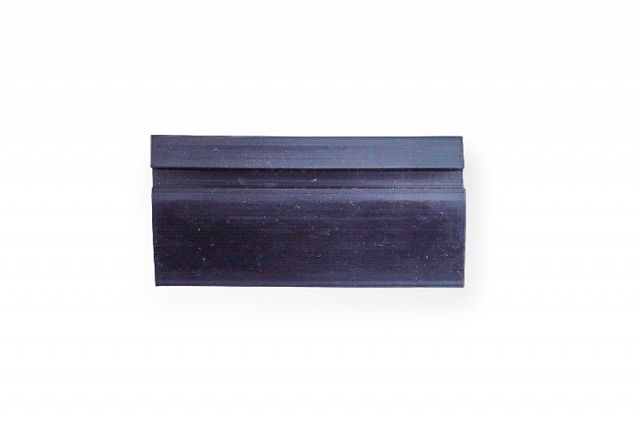 Ракель черный резиновый со скошенным лезвием Nimbase, 10*5 см