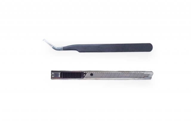 Набор инструментов Nimbase (нож, пинцет изогнутый), 2 предмета