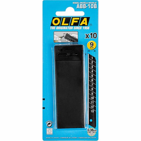 Лезвия OLFA ABB-10B BLACK MAX
