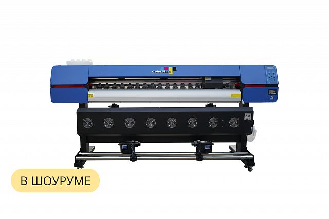 Экосольвентный принтер Colorblast M7-3, ширина печати 1,8 м, 2 печатных головы Epson I3200-E1