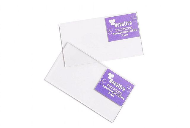 Листы полистирола Novattro