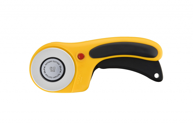 Нож OLFA RTY-3/DX с пистолетной рукоятью (лезвие 60 мм, круговое)