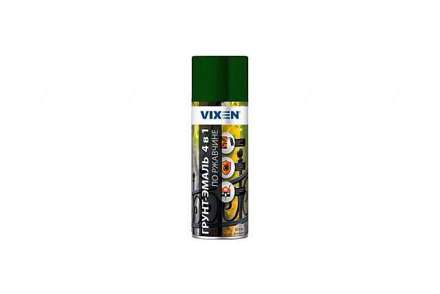 Грунт-эмаль по ржавчине 4в1 VIXEN