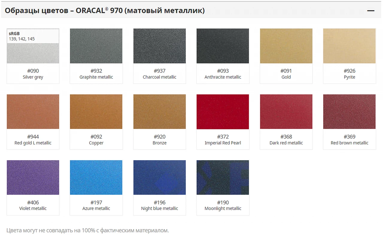 Купить Пленку Оракал 970